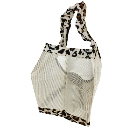 Vintage Hillbilly Horsewear Venus Fly Mask Cheetah Leopard Print Mesh Mask NEW - Picture 6 of 9